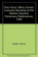 One Vision, Many Voices 0819189960 Book Cover