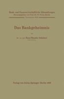 Das Bankgeheimnis: 14. Heft 3642903819 Book Cover