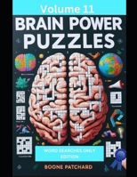 Brain Power Puzzles 11: Word Search Challenge B08DC1P2R5 Book Cover