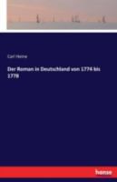 Der Roman in Deutschland Von 1774 Bis 1778 1147702594 Book Cover