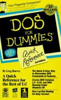 DOS for Dummies Quick Reference 0764503685 Book Cover