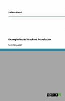 Example-Based Machine Translation 3640396618 Book Cover