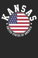 Notebook: Kansas Dot Grid 6x9 120 Pages 169907982X Book Cover