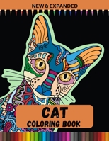 Cat Coloring Book (New & Expanded): Best Coloring Gifts for Kids B08QBPT6H3 Book Cover