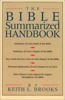 The Bible Summarized Handbook 0529069350 Book Cover
