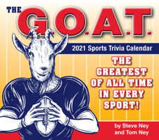2021 G.O.A.T. Sports Trivia Boxed Daily Calendar 1531911196 Book Cover
