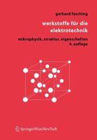 Werkstoffe Fur Die Elektrotechnik: Mikrophysik, Struktur, Eigenschaften 3211221336 Book Cover