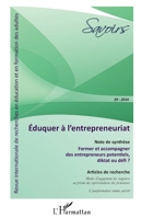 Éduquer à l'entrepreneuriat (Savoirs) (French Edition) 2343080283 Book Cover