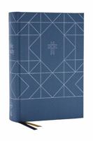 NKJV, The Bible Study Bible, Cloth over Board, Blue, Comfort Print: A Study Guide for Every Chapter of the Bible 0785253335 Book Cover