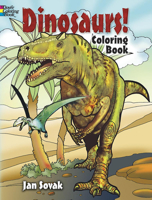 Coloring Book of Dinosaurs 0883880849 Book Cover