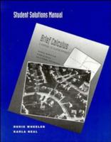 Brief Calculus: A Graphing Calculator Approach, Student Solutions Manual 0471136492 Book Cover