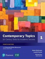 Contemporary Topics 1 with Essential Online Resources 013440064X Book Cover