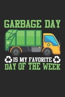 Garbage Day Is my Favorite Day of the week: M�lltag LKW Abfallentsorgung M�llcontainer Notizbuch liniert DIN A5 - 120 Seiten f�r Notizen, Zeichnungen, Formeln Organizer Schreibheft Planer Tagebuch 1673556264 Book Cover