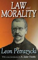 Law and Morality 1412814693 Book Cover