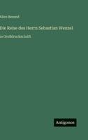 Die Reise des Herrn Sebastian Wenzel: in Großdruckschrift 356602581X Book Cover