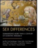 Sex Differences: Summarizing More Than a Century of Scientific Research [With CDROM] 0805859594 Book Cover