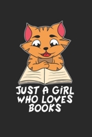 Katze Buch Notizbuch: Katze Lesen Notizbuch f�r B�cher Liebhaber / Notizheft / Notizblock A5 (6x9in) Dotted Notebook / Punkteraster / 120 gepunktete Seiten 1671381149 Book Cover