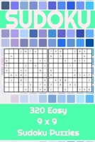 320 9x9 Easy Sudoku Puzzles: To challenge the mind, perfect for home, work, or school. Great for a leisurely break to keep the mind active. B0948LNPWW Book Cover