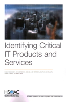 Identifying Critical IT Products and Services 1977406904 Book Cover