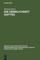 Die Herrlichkeit Gottes 3110984563 Book Cover