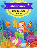 Mermaid Coloring Book 5728408664 Book Cover