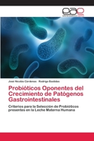 Probióticos Oponentes del Crecimiento de Patógenos Gastrointestinales 6202142200 Book Cover