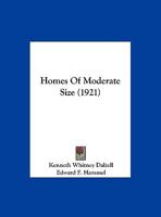 Homes Of Moderate Size 1169715060 Book Cover