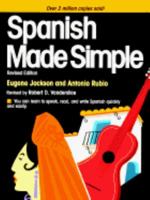 Spanish Made Simple (Revised Edition) 0385188188 Book Cover