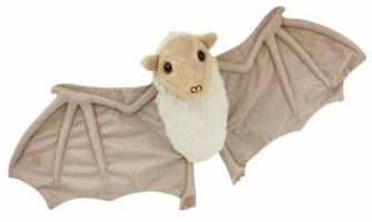MerryMakers 1844 Stellaluna 8" Plush Baby Bat, Multicolor
