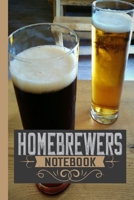 Homebrewers Notebook: A Blank Recipe Beer Brewing Logbook For Making Your Own Craft Beer at Home 1692346784 Book Cover