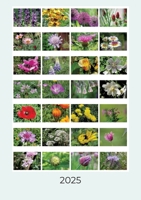 Blütenvielfalt: Wochenkalender 2025 (German Edition) 3384442717 Book Cover