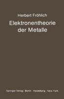 Elektronentheorie Der Metalle 354004728X Book Cover