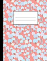 Pastel Winter Forest: Dot Grid Notebook 1081337508 Book Cover