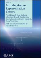 Introduction to Representation Theory 0821853511 Book Cover