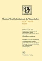 Angewandte Forschung Fur Die Stahlerzeugung in Den Unternehmen, Auf Nationaler Ebene Und in Der Europaischen Gemeinschaft: Wechselwirkungen Zwischen Physikalisch-Chemischer Grundlagenforschung, Theore 3531082450 Book Cover