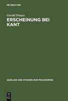 Erscheinung Bei Kant 3110064278 Book Cover