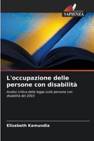 L'occupazione delle persone con disabilità (Italian Edition) 6209948901 Book Cover