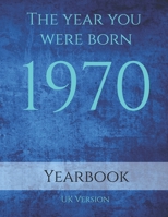 The Year You Were born 1970: Interesting facts in 1970. Topics covered are events of the year, fashion, births, music, movies and much more. 1096222493 Book Cover