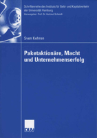 Paketaktionäre, Macht und Unternehmenserfolg 3835005146 Book Cover