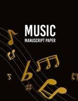 Wide Staff music Manuscript Paper: Music Manuscript Paper / White Marble Blank Sheet Music / Notebook for Musicians / Staff Paper / Composition Books Gifts ... * Large * 9 Stave * 102 pages * 1673489605 Book Cover