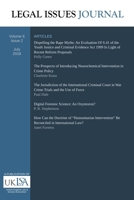 Legal Issues Journal 6(2) B0BYRM4MW3 Book Cover