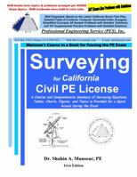 Surveying for California Civil PE License 0982372639 Book Cover