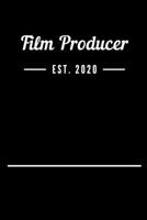 Film Producer EST. 2020: Blank Lined Notebook Journal 1693504235 Book Cover