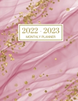 2022-2023 Monthly Planner: Large 2 Year Calendar Planner. Yearly At A Glance Organizer With To Do List, Goals And Note Pages For Women - Light Pink Cover B0988B1KQY Book Cover