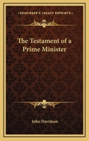 The Testament of a Prime Minister 1162751169 Book Cover