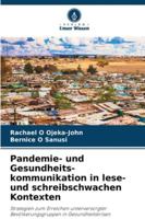 Pandemie- und Gesundheits-kommunikation in lese- und schreibschwachen Kontexten 6209272096 Book Cover