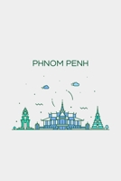 Phnom Penh Minimalist Travel Notebook [Lined] [6x9] [110 pages] 1676579273 Book Cover