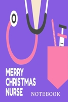 MERRY CHRISTMAS NURSE notebook 2020 1679021540 Book Cover