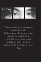 My Exciting Ideas Suga: an unofficial BTS journal 1471061841 Book Cover