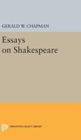 Essays on Shakespeare 0691624305 Book Cover